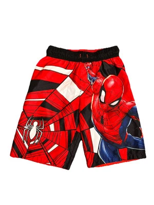 Bañador Marvel Spiderman niños pequeños talla mediana rojo y azul Foto 1 de 4