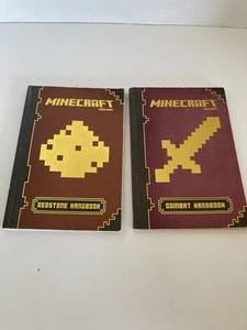 Lot of 2 MOJANG Minecraft Handbooks Paperback 2014 - Imagen 1 de 6