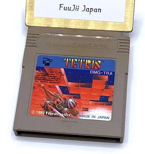Tetris Nintendo Game Boy 1989 Japanese ver. DMG-TRA GB Gameboy Cleaned Tested - Picture 1 of 8