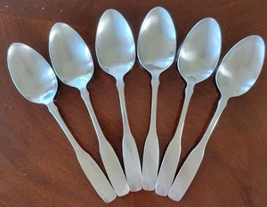 Community Stainless Dinner Spoon Lot Of 6 Spoons Paul Revere MCM Traditional - Picture 1 of 8