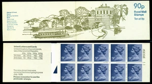 1978 Kennet & Avon canal,Sydney Garden Bath,ship,GB/UK,booklet/90p,MNH - Picture 1 of 1