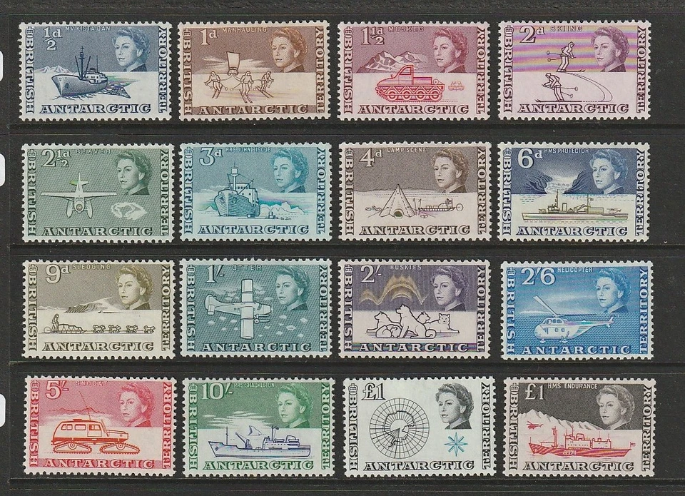 BR TERRITORIO ANTÁRTICO 1963 SET V/L/M/COMO NUEVO Foto 1 de 1