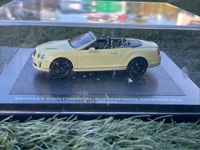 1:43 Bentley Continental Super Sports Convertible 1 Of 250 PCS Minichamps - Image 1 of 4