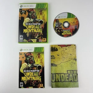 Red Dead Redemption Undead Nightmare (Microsoft Xbox 360) en caja original con manual y mapa - Imagen 1 de 12