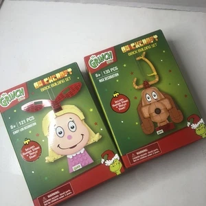 Brickcraft Brick Building Set The Grinch Dr. Seuss Max Cindy-Lou Saitenständer - Bild 1 von 15