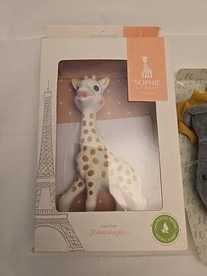Sophie The Giraffe La Baby Natural Rubber Teether Toy, 7.25" TALL Dr Browns  - Image 1 of 4