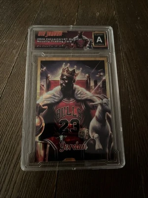 Tarjeta de baloncesto personalizada Michael Jordan Chicago Bulls. Foto 1 de 2