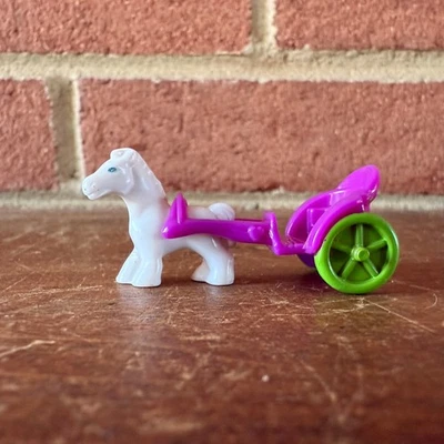 Vintage Bluebird Polly Pocket Magical Mansion Figures Horse Carriage Stable Go - Image 1 of 4