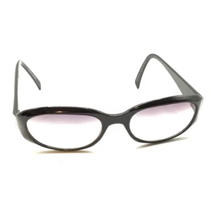 Giorgio Armani GA 81/S D28 Black Oval Sunglasses Frames 53-18 135 Italy Designer - Picture 1 of 12