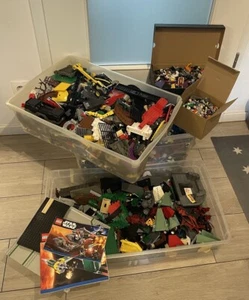 XXL Lego Konvolut 22 Kg Vintage Figuren Zubehör Star Wars Harry Potter SpongeBob - Bild 1 von 24