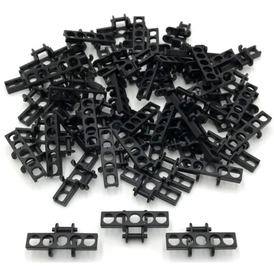 100pcs LEGO PART Black 15379 Technic Link Tread Chain Bulldozer Tank Tracks - image 1 of 3