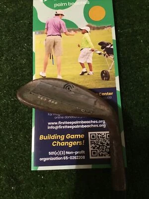 Cleveland Raw Steel Tour Action 588 60* Lob Wedge LW X Stiff Steel Shaft - Image 1 of 4