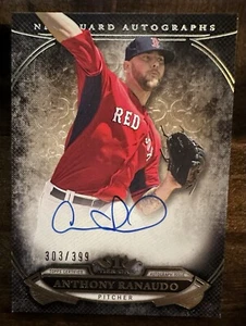ANTHONY RANAUDO 2015 TOPPS TIER ONE NEW GUARD SP AUTO /399 CARD #NGA-ARA - Picture 1 of 7