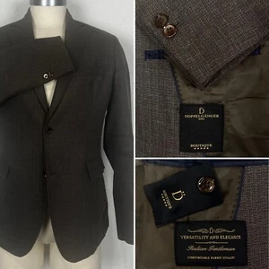 Doppelgänger Roma Boutique Italy Unconstructed Blazer Sport Coat 42R Slim Fit - Picture 1 of 24