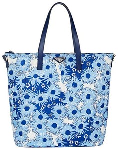 prada donna floral print shoulder bag