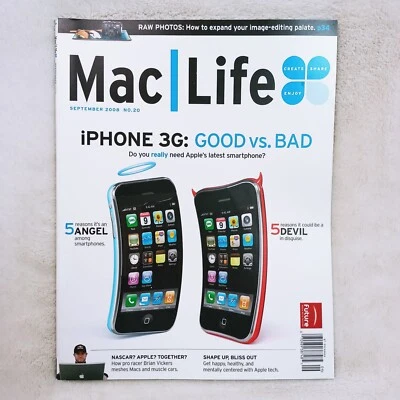 MacLife Magazine September 2008 iPhone 3G Good vs Bad - Image 1 of 4