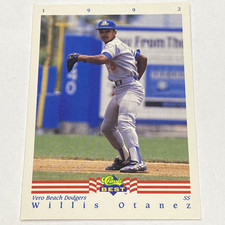 Willis Otanez - 1992 Classic Best #356 - Vero Beach Dodgers Baseball Card