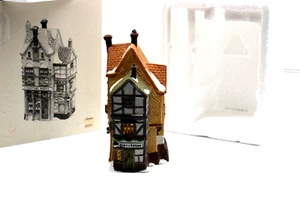 1988 VTG Dept 56 Dickens Village Silas Thimbleton Barrister Christmas House - Picture 1 of 8