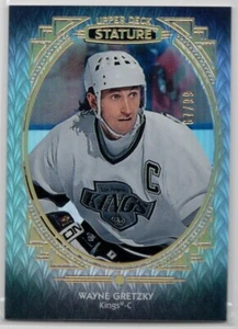 2020-21 Upper Deck Stature Portrait #76 Wayne Gretzky 67/99 Los Angeles Kings - Picture 1 of 2
