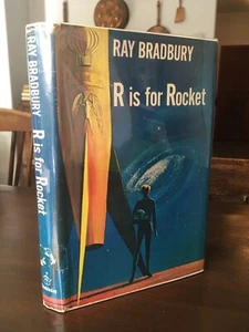 R is for Rocket - Ray Bradbury - 1st Edition - Ex Libris - Bad - Picture 1 of 17