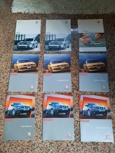 Stock Depliant Vw Golf 5 con depliat modellini 2007 Seat Leon 2002 Seat Ibiza 01 - Foto 1 di 11