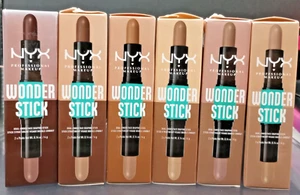 (6 Pack) NYX Wonder Stick Blush - Dual-Ended Cream Blush #Assorted - 0.14 Oz Ea. - Picture 1 of 6