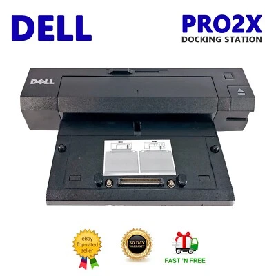 Dell PR02X USB 3.0 E-Port Plus ll Laptop Dock Station Port Replicator - Image 1 of 4
