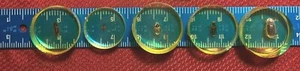 VINTAGE 1940S LUCITE PAPER WEIGHT BUGS BEETLES 106A - Bild 1 von 12