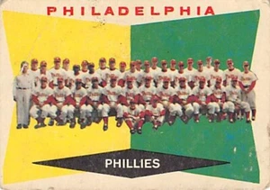 1960 Topps #302 Philadelphia Phillies CL Low Grade p40591 - Picture 1 of 2