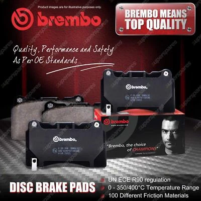 4pcs Rear Brembo Disc Brake Pads for Subaru Legacy Outback Impreza WRX - image 1 of 4