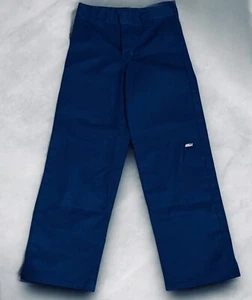 Boys’ Dickies Adjustable Waist Work Pants Comfort Stylish Skate 10 Reg Navy Blue - Picture 1 of 7