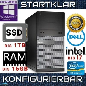 Dell Optiplex 3020 Quad PC Configurador Intel Core i7-4770 1TB SSD 16GB Win 10 - Imagen 1 de 9
