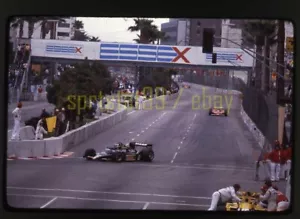 Carlos Reutemann #2 Lotus 79 - 1979 Long Beach Grand Prix - Vtg 35mm Race Slide - Picture 1 of 3