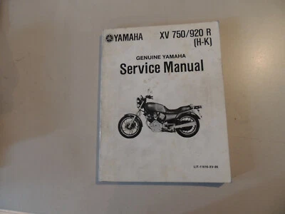 Yamaha XV750 H 4X7 XV920 RH 5H1 Work shop Service manual  Reparaturanleitung - Bild 1 von 4