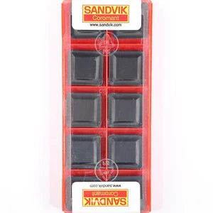 10 insertos de carburo recubiertos de fresado CNC SANDVIK SPKR 1504EDR-WH - grado 4240 - Imagen 1 de 10