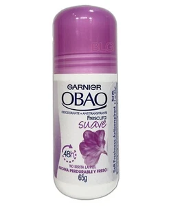 Ladies Garnier OBAO SUAVE Fragrant Deodorant Antiperspirant Roll-On (1 Pack) - Picture 1 of 1