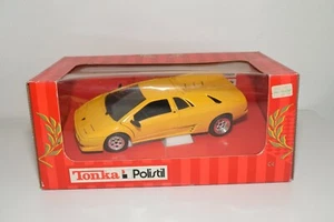 A35 1:18 POLISTIL LAMBORGHINI DIABLO YELLOW MIB - Picture 1 of 4