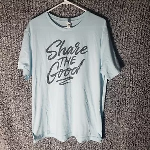 WRDF Redeemer Radio Shirt Mens XL Blue Share The Good - Picture 1 of 8