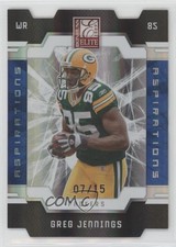 2009 Donruss Elite Aspirations Die-Cut /15 Greg Jennings #38