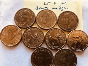 Rare George Washington Dollar Coin, 1789-1797 Version LOT 9 - Picture 1 of 11
