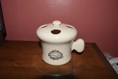 SOPORTE CEPILLO DE DIENTES PORCELANA CERÁMICA ~ HOGAR RUBIO Foto 1 de 4