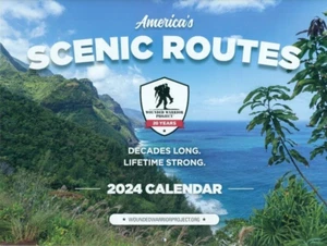 COLLECTIBLE CALENDAR-2024-AMERICA'S SCENIC ROUTES-UTAH+CALIFORNIA+COLORADO+PA - Picture 1 of 1
