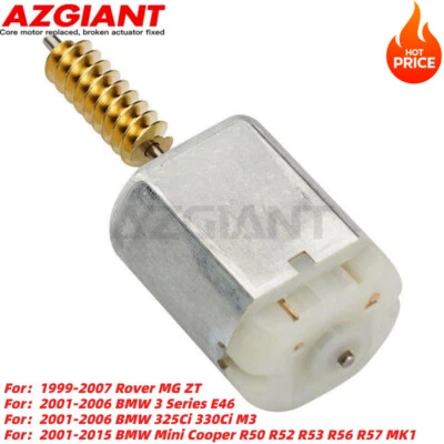 适用于 2001 - 2006 宝马 3 系列 E46 宝马 325Ci 330Ci 汽车门锁碳刷电机 — 第 1/4 张图片