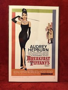 BREAKFAST AT TIFFANY'S~ 11 X 17 Mini Poster Movie Masterprint~ AUDREY HEPBURN