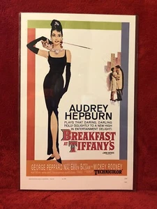 BREAKFAST AT TIFFANY'S~ 11 X 17 Mini Poster Movie Masterprint~ AUDREY HEPBURN - Picture 1 of 2