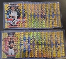 2023 Panini Mosaic Football Yellow Reactive Prizm ~ You Pick ~ Complete Your Set
