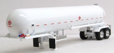 DCP white tandem axle Mississippi propane tank trailer 1/64 new no box - Image 1 of 4