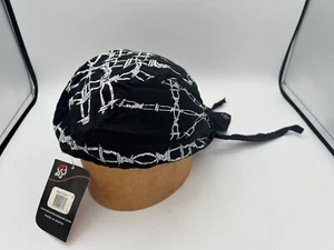 Lot of 5 ZAN Headgear Flydanna Barbed Wire #Z381 Doo Rag Headwrap Skull Cap - Picture 1 of 12