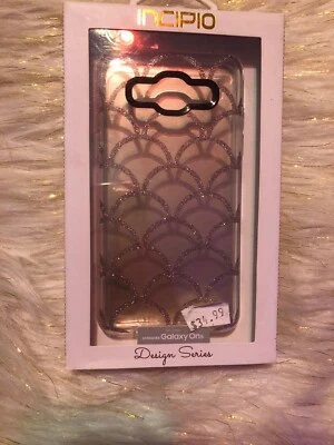 Funda Rígida Híbrida Serie Incipio Design para Galaxy On5 - Transparente/Multi Brillo Foto 1 de 3