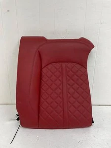2018-2024 AUDI S5 REAR LEFT UPPER SEAT BACK CUSHION MAGMA RED - Picture 1 of 6